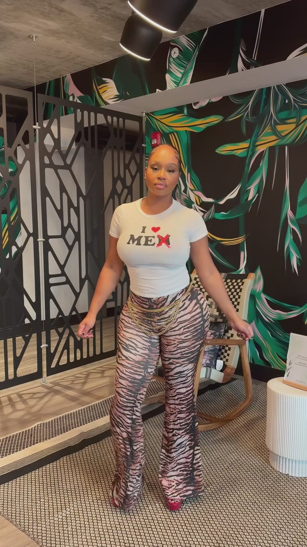 Wild Side Flare Pants